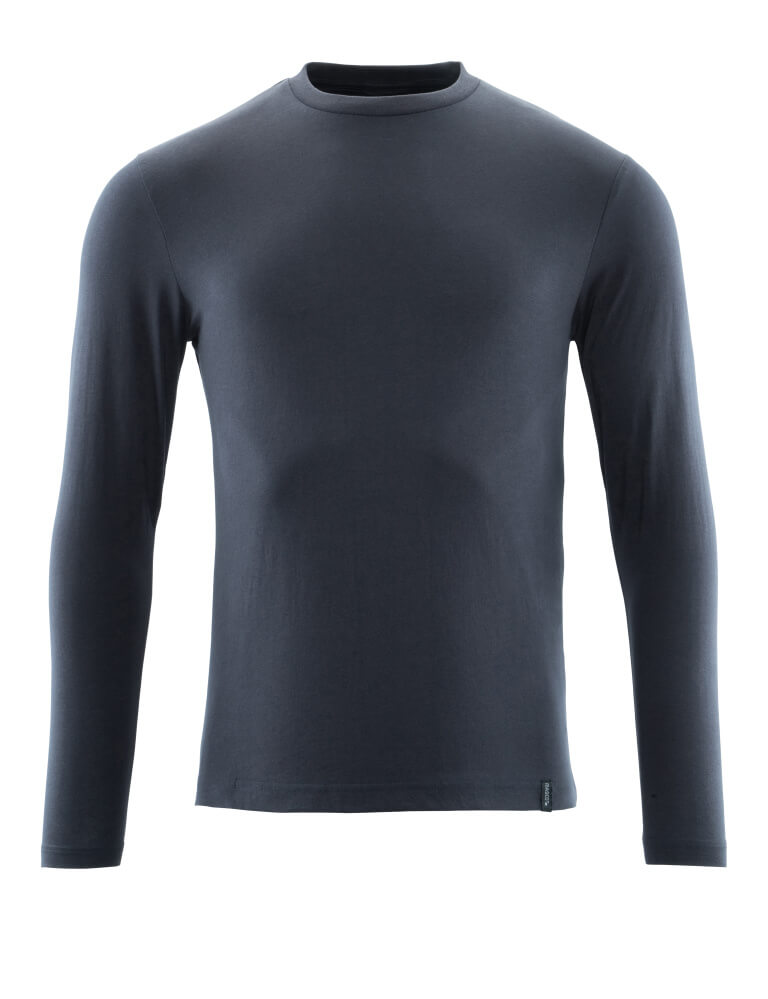 MASCOT® CROSSOVER T-Shirt, Langarm  Gr. 2XL/ONE, schwarzblau - erhältlich bei ♡ HUG Technik ✓