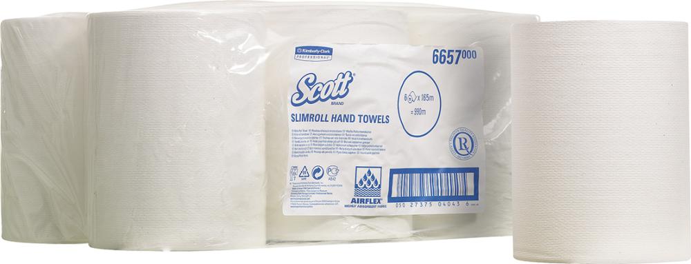 SCOTT® Slimroll™ Rollenhandtuch 19,8cm x 165m - bei HUG Technik ☆