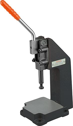 Produktbild Kniehebelpresse Handausführung Stahl, Komp: Stahl - K0095.0600 - erhältlich bei ✭ HUG Technik ✓