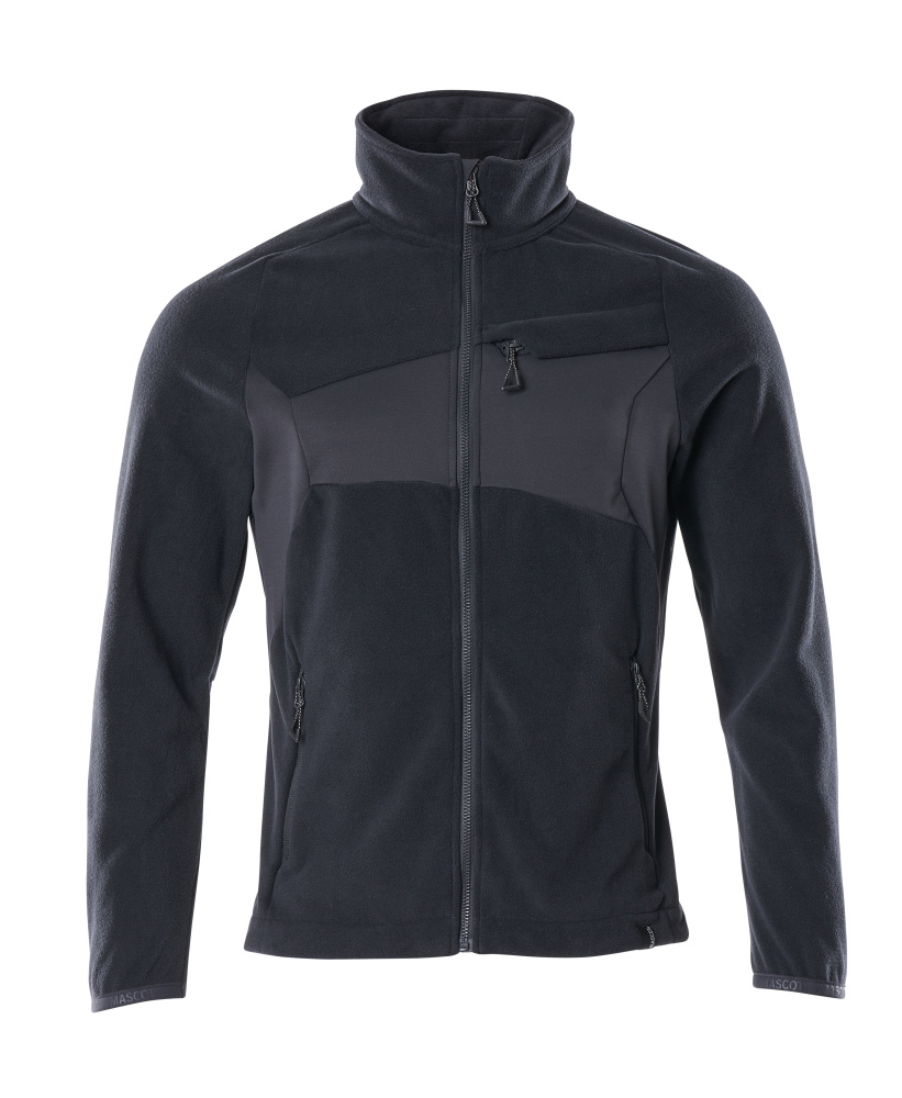 MASCOT® ACCELERATE Fleecejacke  Gr. 2XL, schwarzblau - gibt’s bei HUG Technik ✓