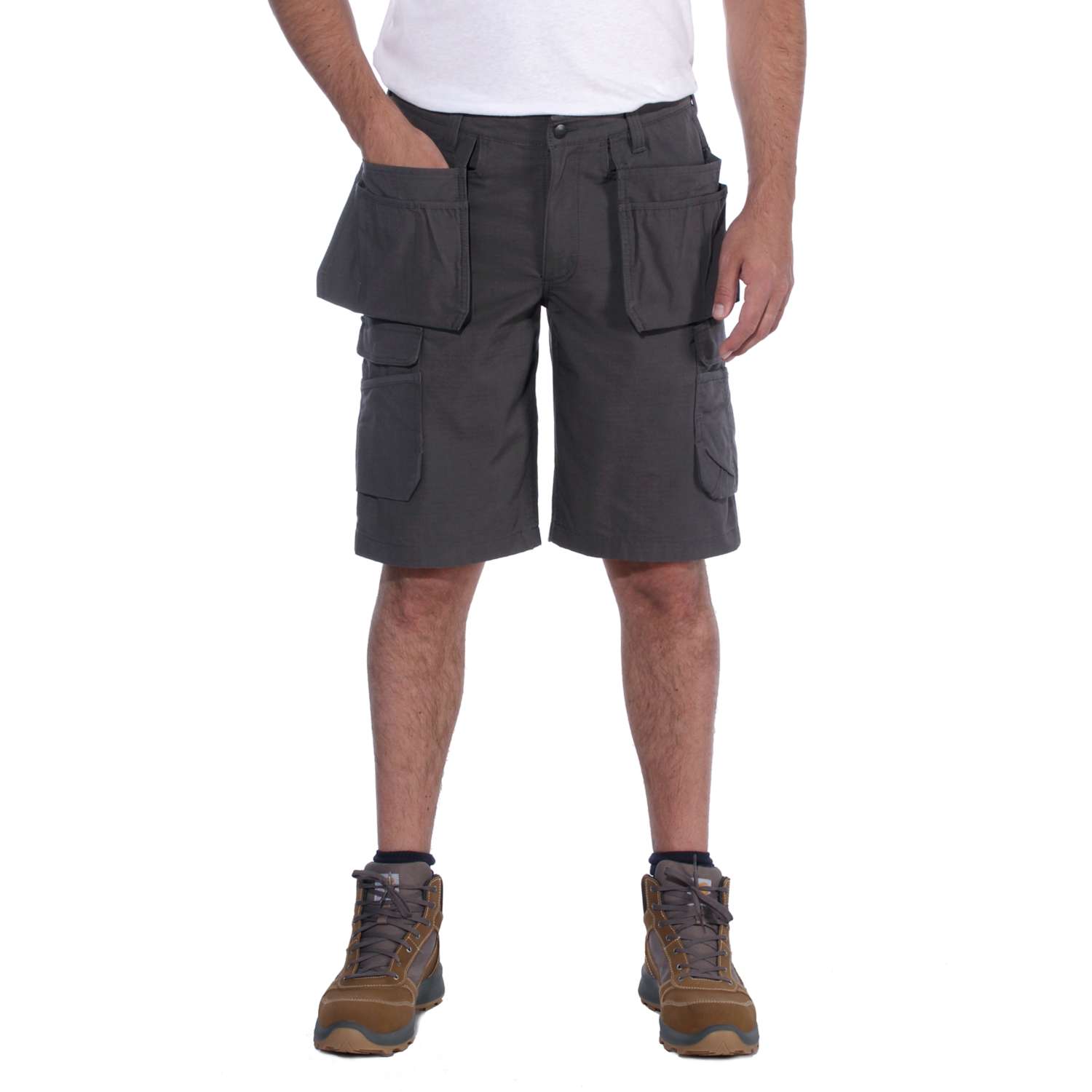 carhartt® Herren Cargo-Shorts STEEL MULTIPOCKET SHORT shadow - kommt direkt von HUG Technik 😊