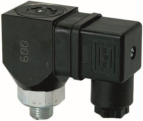 Druckschalter Wechselkontakt drehbar Stahl verzinkt G 1/4, 0,3-2 bar - erhältlich bei ♡ HUG Technik ✓