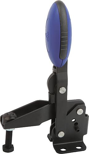 Produktbild Schnellspanner vertikal Stahl, Komp: blau, M=M05x25 - K0662.005001 - direkt bei HUG Technik ✓