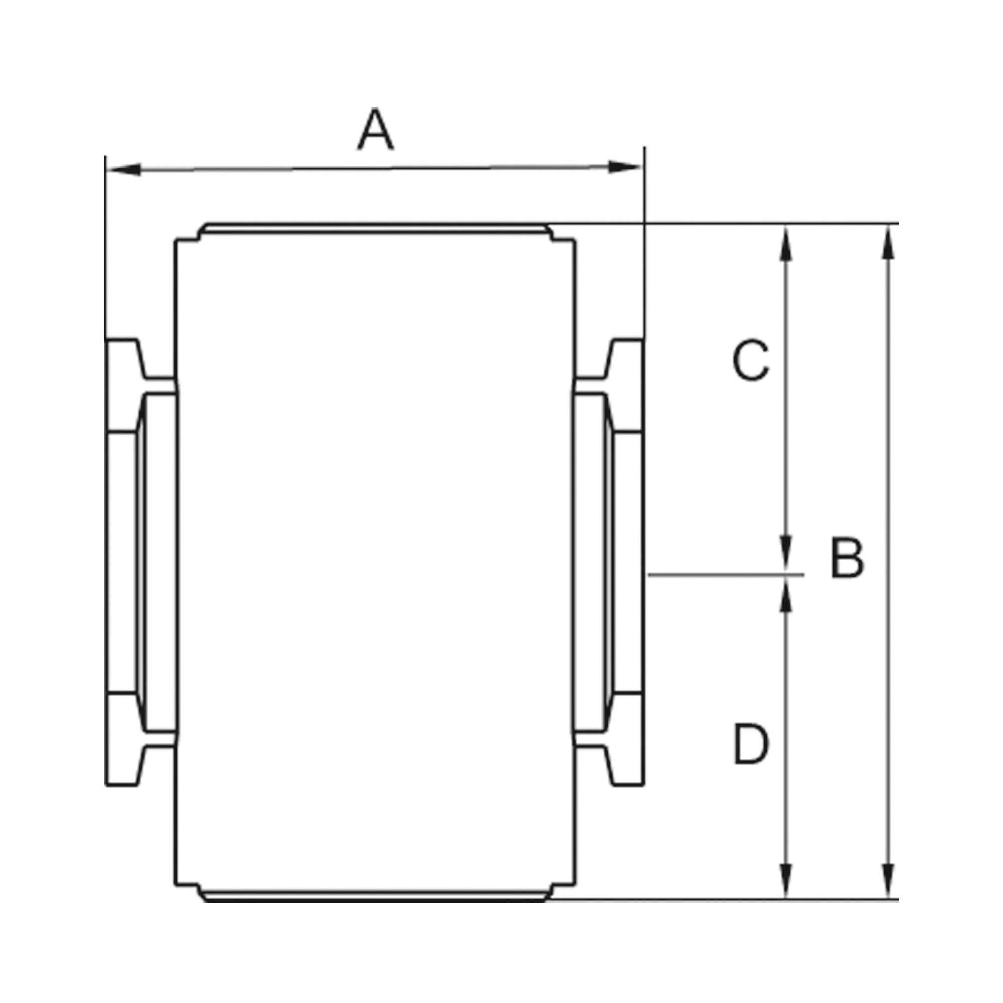 Verteiler »G-mini«, mit 2 Abgängen, BG 200, G 1/8, PE 0 - 9 bar - erhältlich bei ☆ HUG Technik ✓