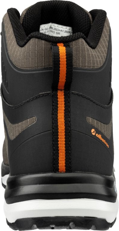 Albatros TRAILMASTER OLIVE Sicherheitsstiefel hinten.
