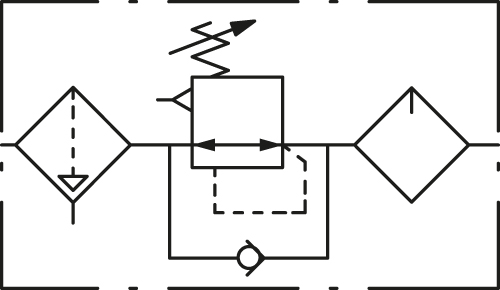Filterregler + Öler »SYNTESI«, BG 2, G 1, 5 µm, 0…4 bar, RA - erhältlich bei ✌ HUG Technik ✓ Filterregler + Öler »SYNTESI«, BG 2, G 1, 5 µm, 0…4 bar, RA - erhältlich bei ✌ HUG Technik ✓