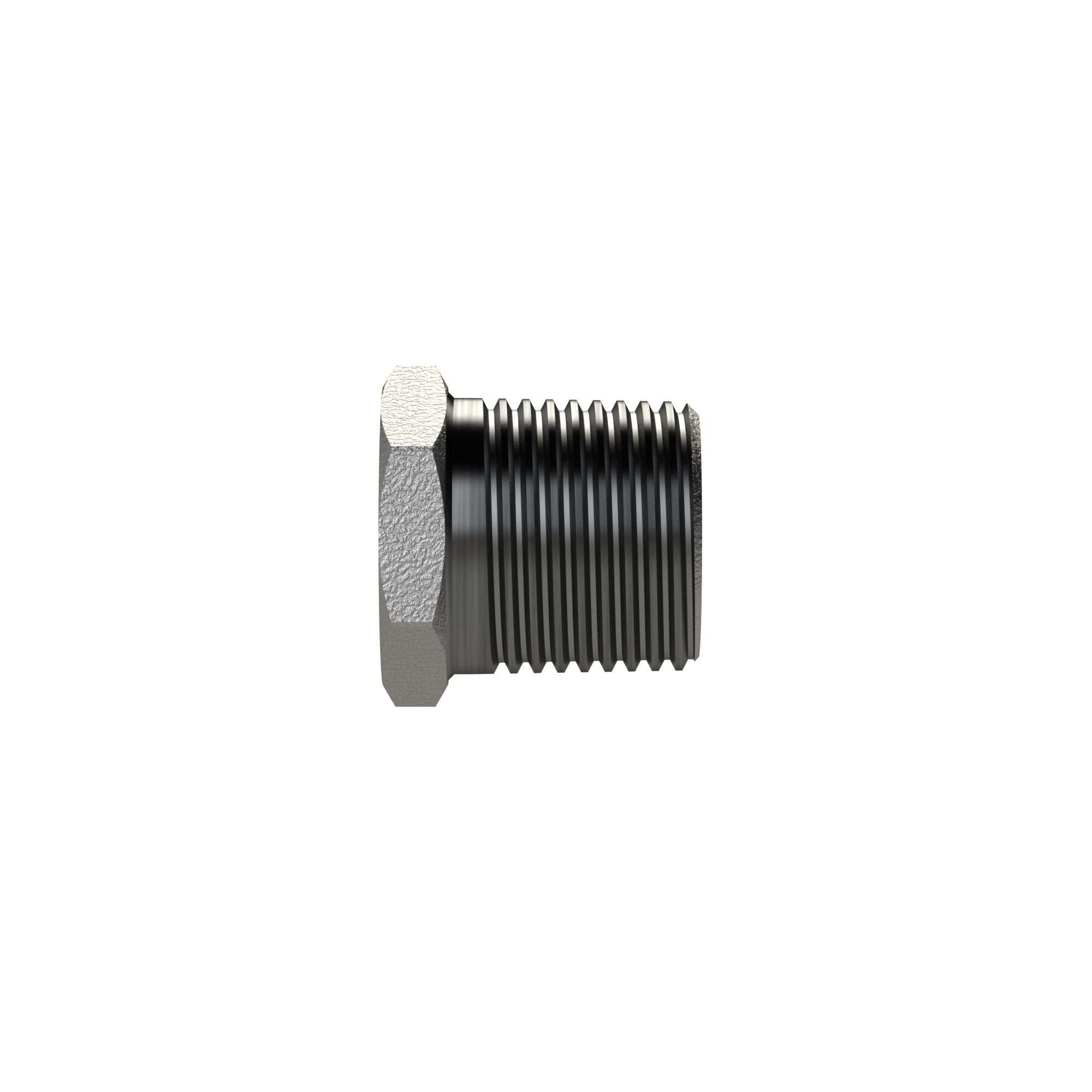 Reduzierstück 241, AG/IG, R 1/2, Rp 1/4, schwarzer Temperguss - direkt von HUG Technik ✓
