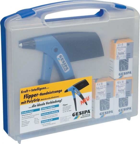 GESIPA® Blindnietzangenbox Flipper - bei HUG Technik ✭