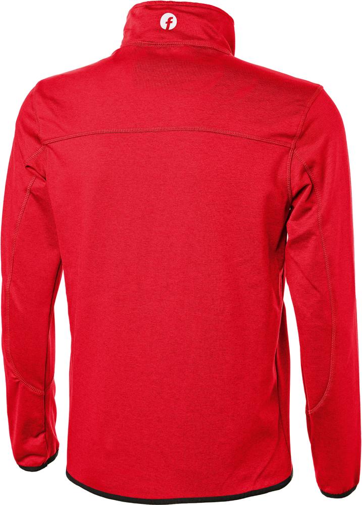 FORTIS Elements Tech-Fleecejacke, rot-schwarz meliert - gibt’s bei ☆ HUG Technik ✓