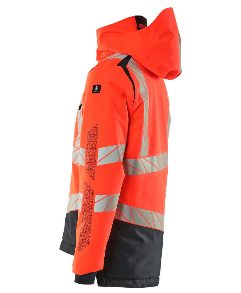 MASCOT® ACCELERATE SAFE Winterjacke  Gr. 2XL, hi-vis rot/schwarzblau - kommt direkt von HUG Technik 😊