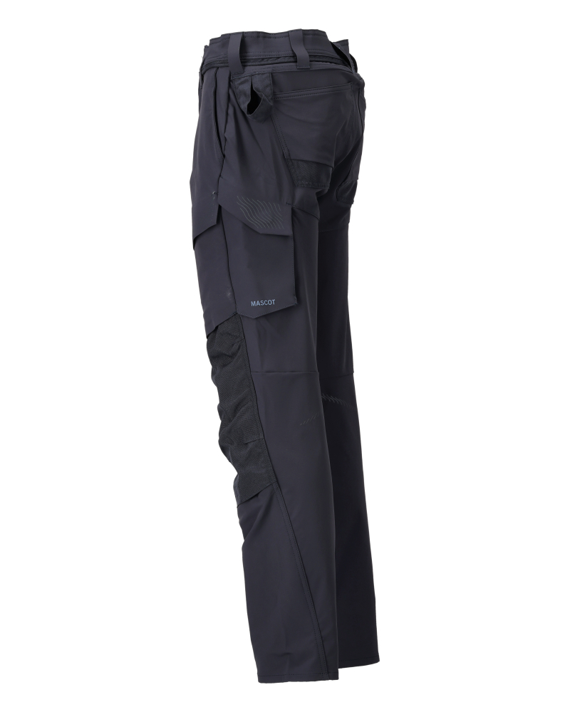 MASCOT® CUSTOMIZED Hose mit Knietaschen  Gr. 76/C34, schwarzblau - bei HUG Technik ♡