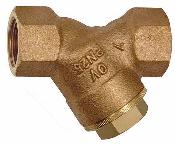 Schmutzfänger Rotguss, G 1 1/2, DN 40, Maschenweite 0,25 mm - bei HUG Technik ✓