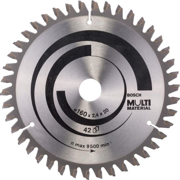 Kreissägeblatt HW Multi 160x20/16 42TR-FSB2,4 - bei HUG Technik ✓