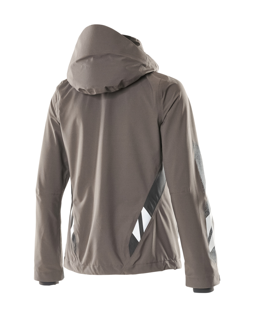 MASCOT® ACCELERATE Hard Shell Jacke  Gr. 2XL, dunkelanthrazit/schwarz - direkt bei HUG Technik ✓