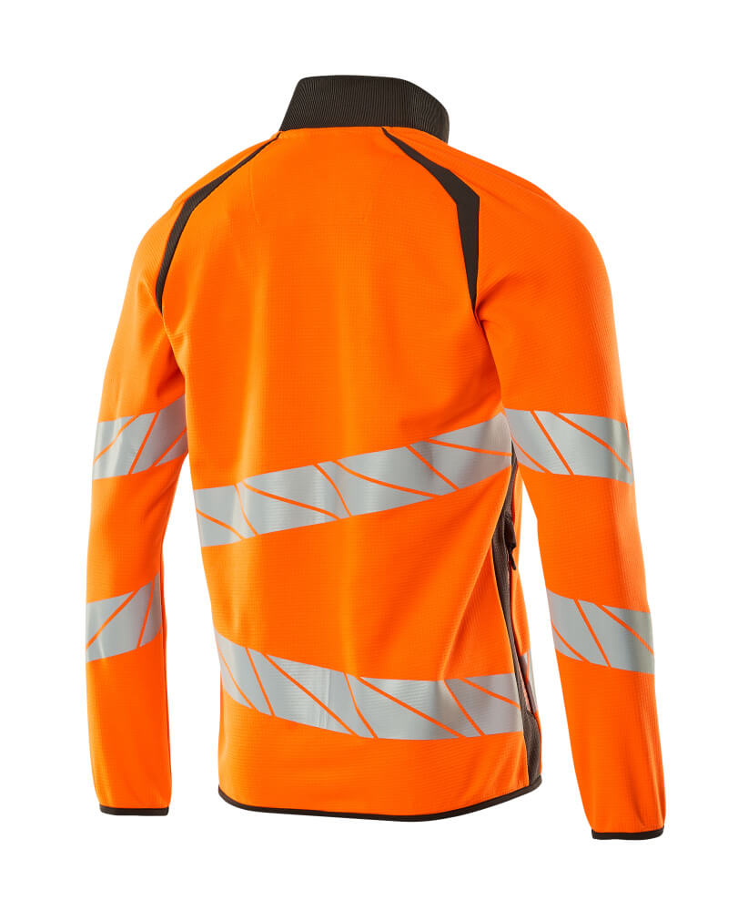 MASCOT® ACCELERATE SAFE Sweatshirt mit Reißverschluss  Gr. 2XL, hi-vis orange/dunkelanthrazit - kommt direkt von HUG Technik 😊