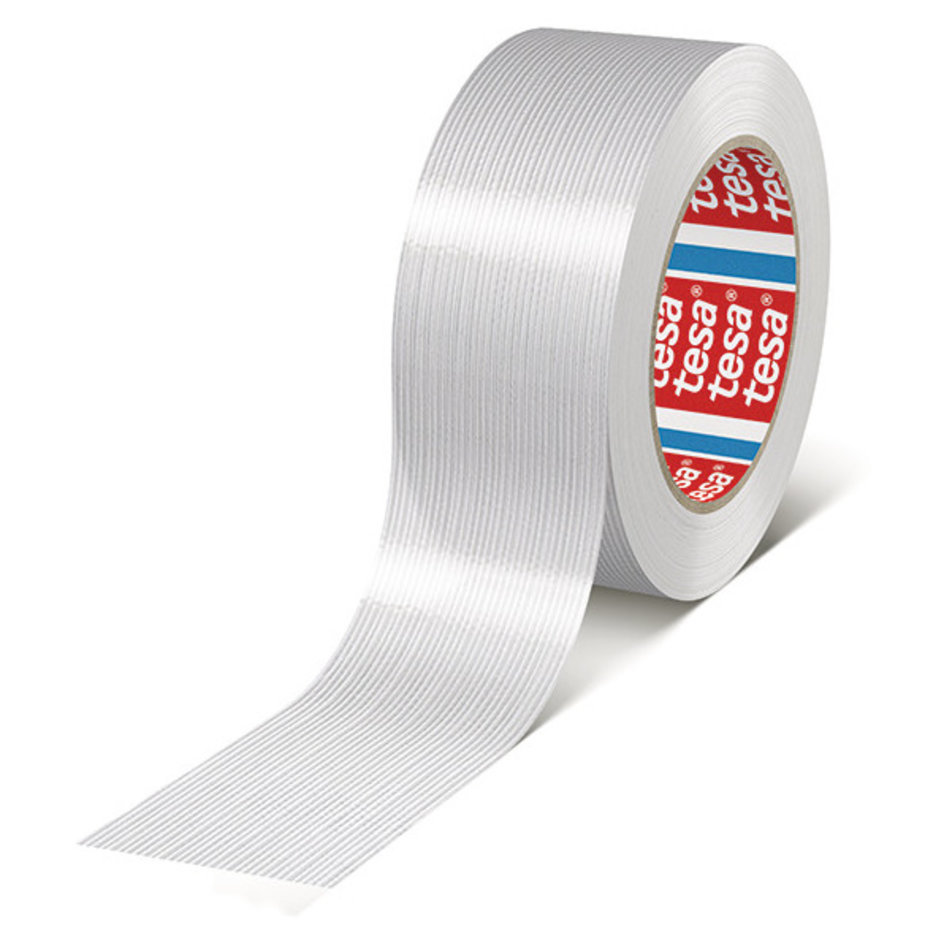 tesa® 53327 Monofilament 50m x 48mm, 175 N/cm - gibt’s bei ☆ HUG Technik ✓