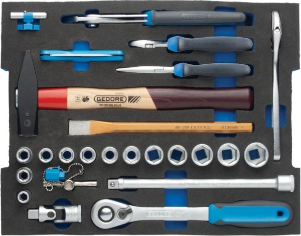 GEDORE Werkzeugsortiment mit L-Boxx 136 Handwerker 58-teilig - bekommst Du bei ★ HUG Technik ✓ GEDORE Werkzeugsortiment mit L-Boxx 136 Handwerker 58-teilig - bekommst Du bei ★ HUG Technik ✓