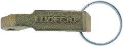 Lüdecke Nockenhebel mit Sicherungsring und Spannstift, Typ 65 - direkt von HUG Technik ✓