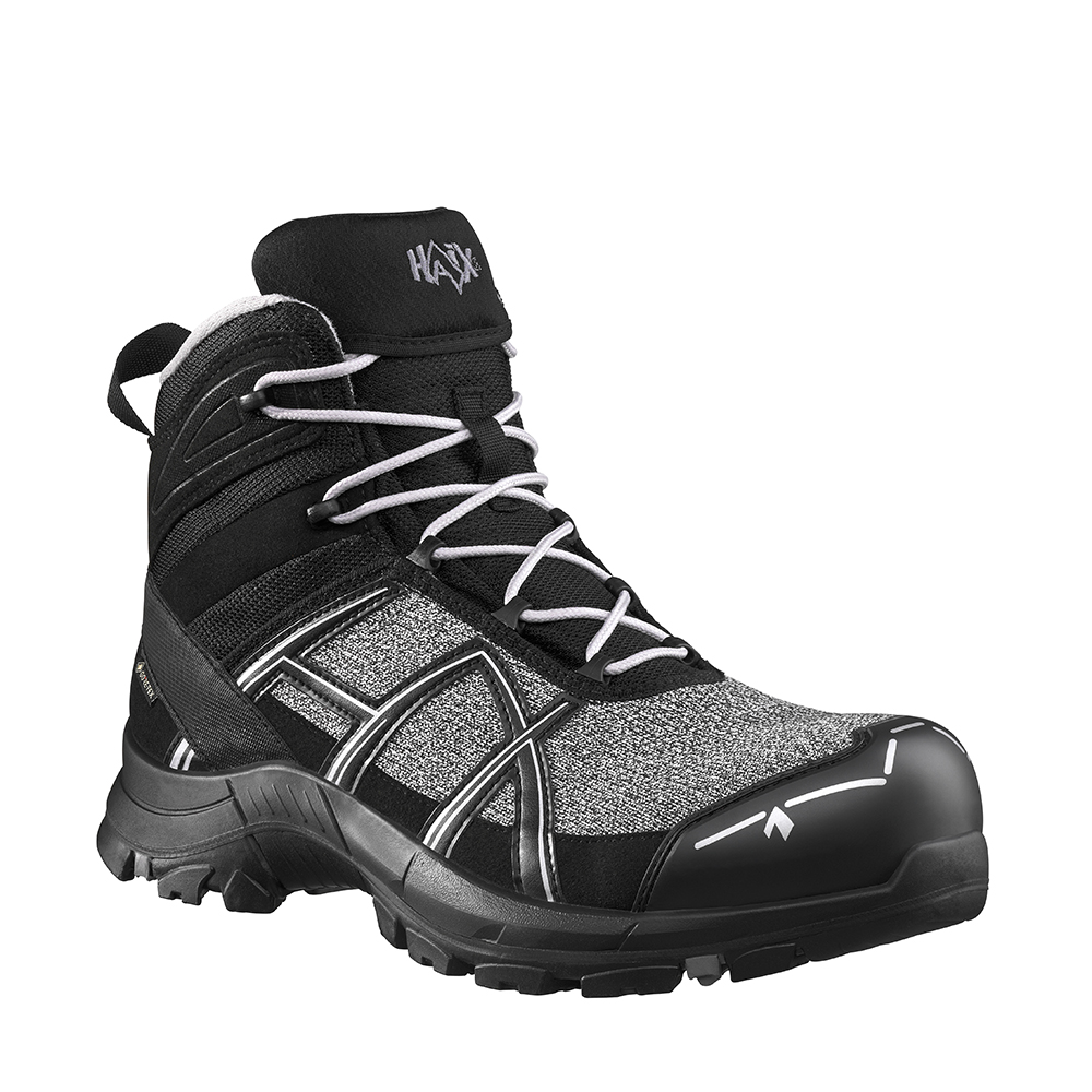 HAIX® BLACK EAGLE Safety Pro mid/black-silver - bei HUG Technik ♡