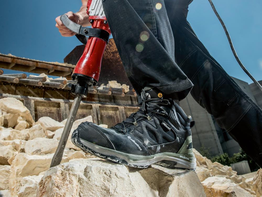albatros® Boots ULTRATRAIL OLIVE CTX MID 636220, S3 ESD WR HRO SRC, schwarz/oliv - bei HUG Technik ✓