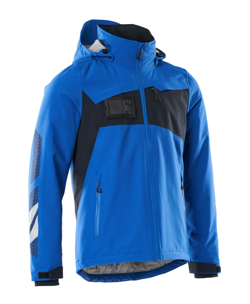 MASCOT® ACCELERATE Winterjacke  Gr. 2XL, azurblau/schwarzblau - bekommst Du bei HUG Technik ♡