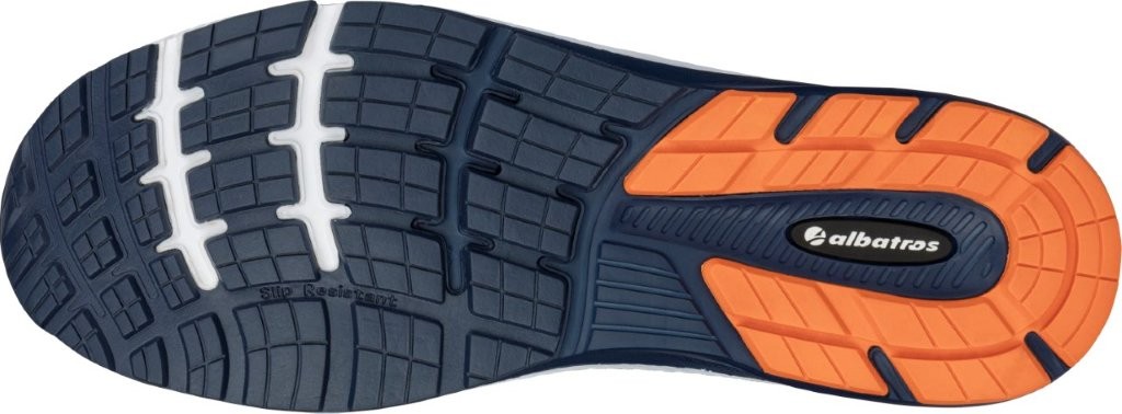 Albatros VIGOR 2 IMPULSE BLUE Sicherheitshalbschuh Sohle.