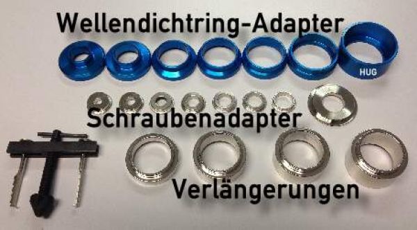 RADIAL WELLENDICHTRING MONTAGE-SET