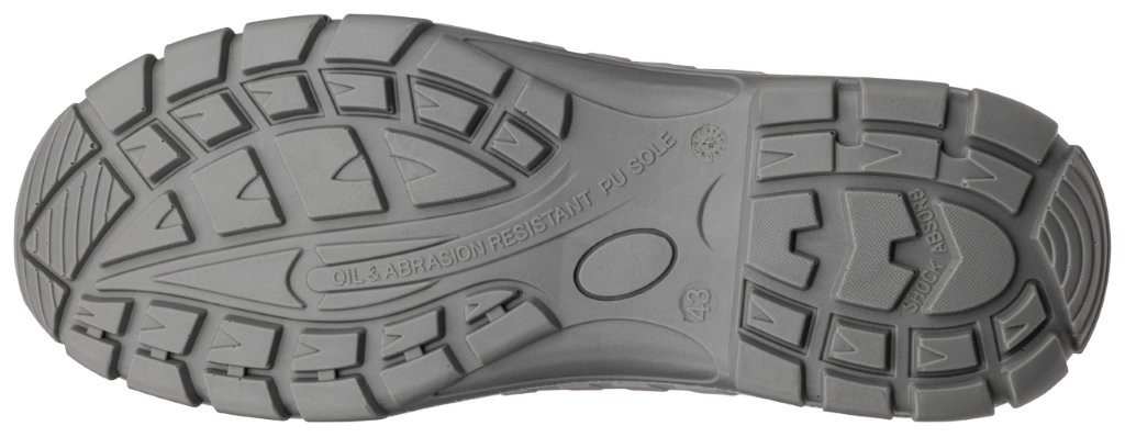 Albatros PURE WHITE Sicherheitshalbschuh Sohle.