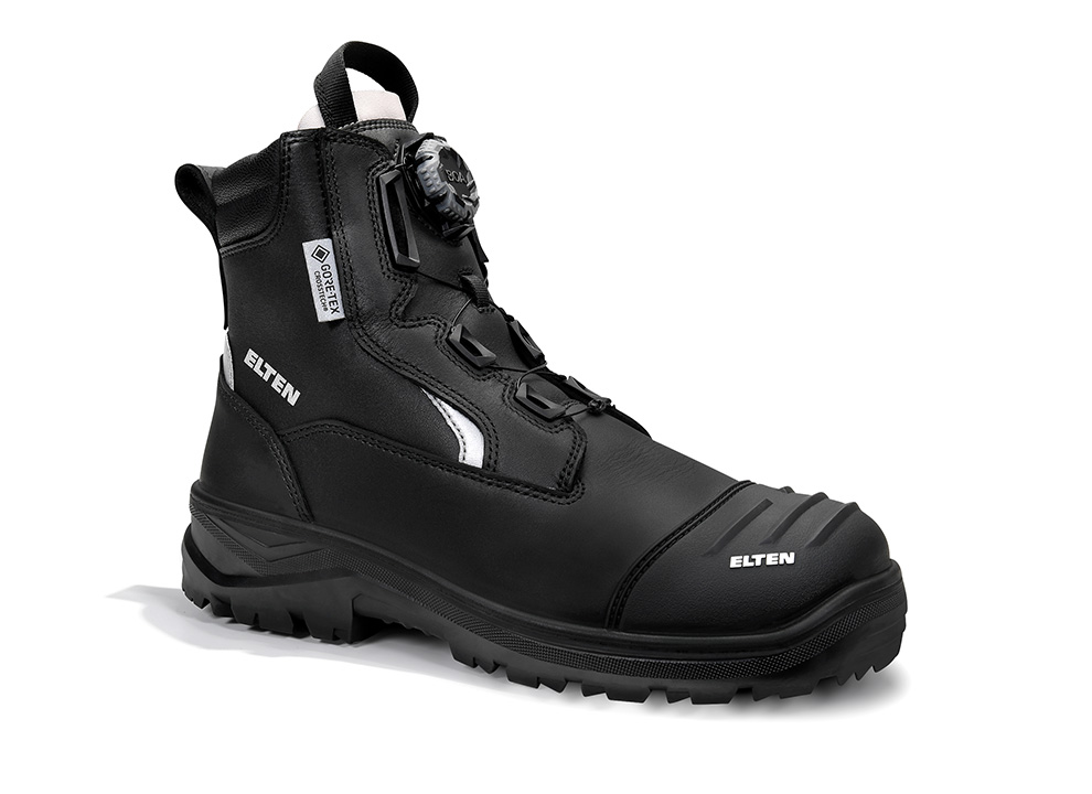 ELTEN® Feuerwehrstiefel (Form B) FRASER Pro BOA® GTX Mid ESD HI3 CI Typ F1PA