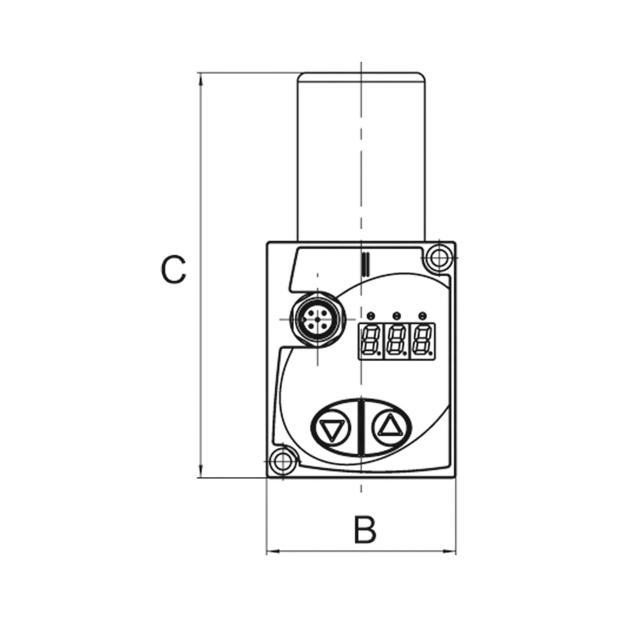 Proportional-Regelventil »sentronic D«, 24 V DC, G 3/8, DN 8 - erhältlich bei ♡ HUG Technik ✓