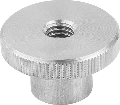 Rändelmutter M04 Edelstahl - K0143.042 - bekommst Du bei ★ HUG Technik ✓