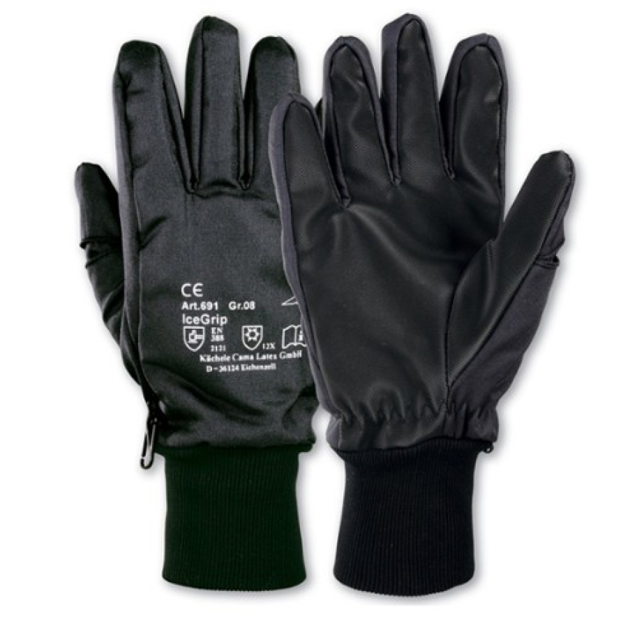 KCL Handschuh IceGrip® 691, blau-schwarz - bei HUG Technik ♡
