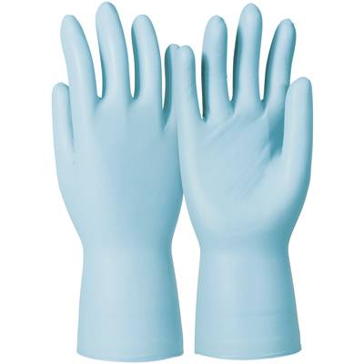 KCL Handschuh Dermatril® 743 P, blau (Box mit 50 Stück) - bei HUG Technik ✭