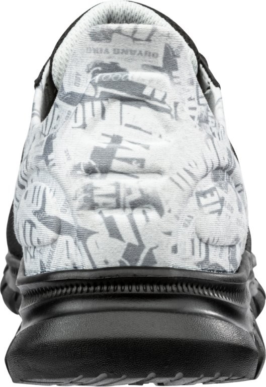 Albatros OCTANE GREY Sicherheitshalbschuh hinten.