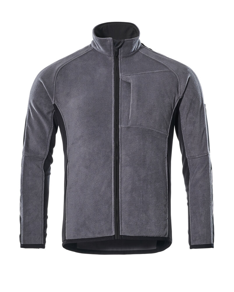 MASCOT® UNIQUE Fleecejacke »Hannover« Gr. 2XL, anthrazit/schwarz - gibt’s bei HUG Technik ✓