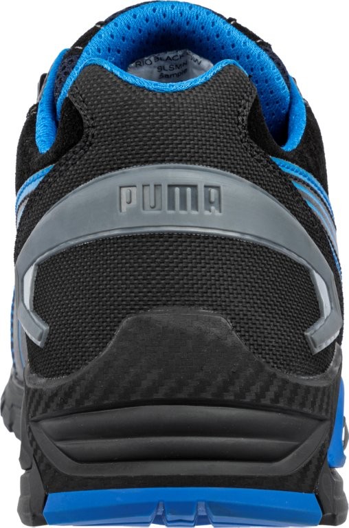 Albatros RIO BLACK Sicherheitshalbschuh hinten.