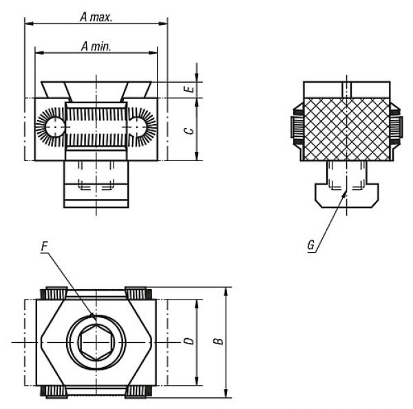 Keilspanner B=29, Form: A Werkzeugstahl - K0040.08 - bei HUG Technik ✓