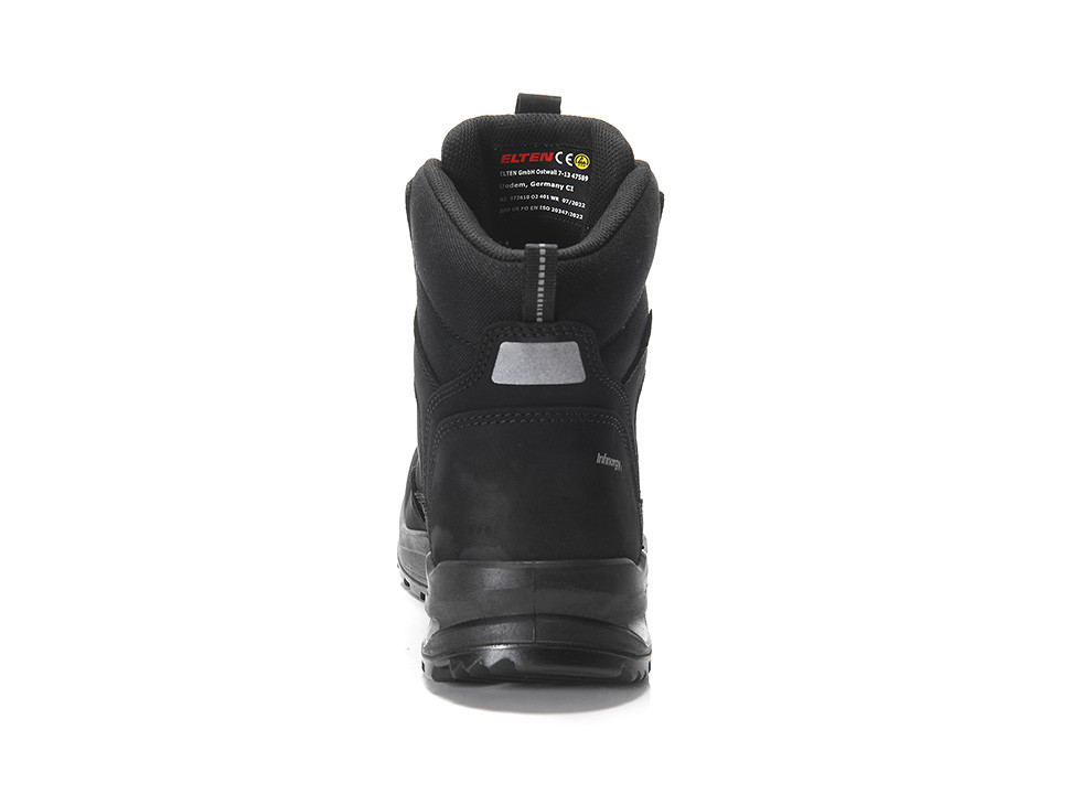 ELTEN® Berufsstiefel RONAN XXF GTX black Mid ESD O2 WR CI - hinten