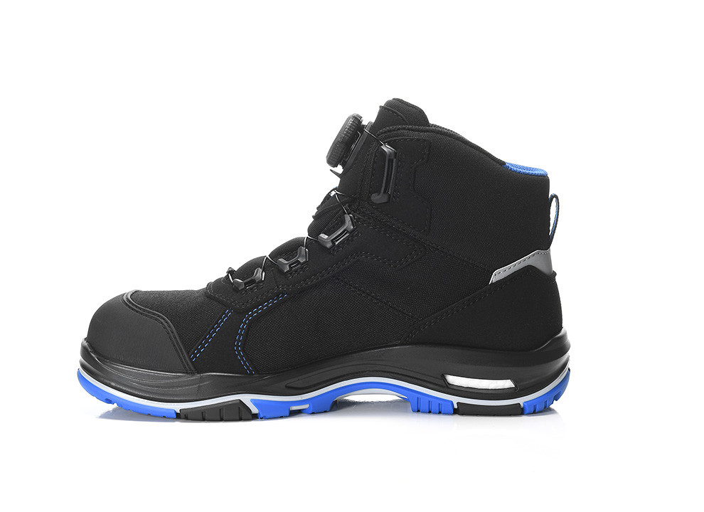 ELTEN® Sicherheitsstiefel IAN XXTP Pro BOA® blue Mid ESD S3S - links