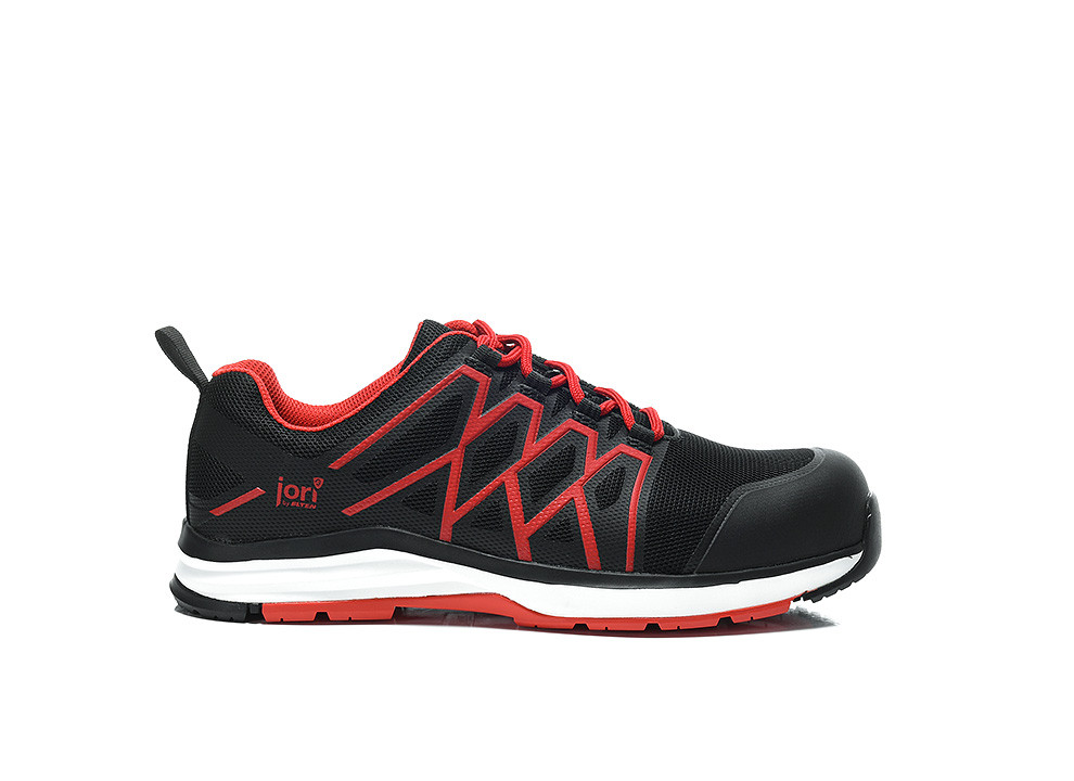 JORI Sicherheitshalbschuh, SWIFT black-red Low ESD S1P, 12061 - erhältlich bei ✭ HUG Technik ✓
