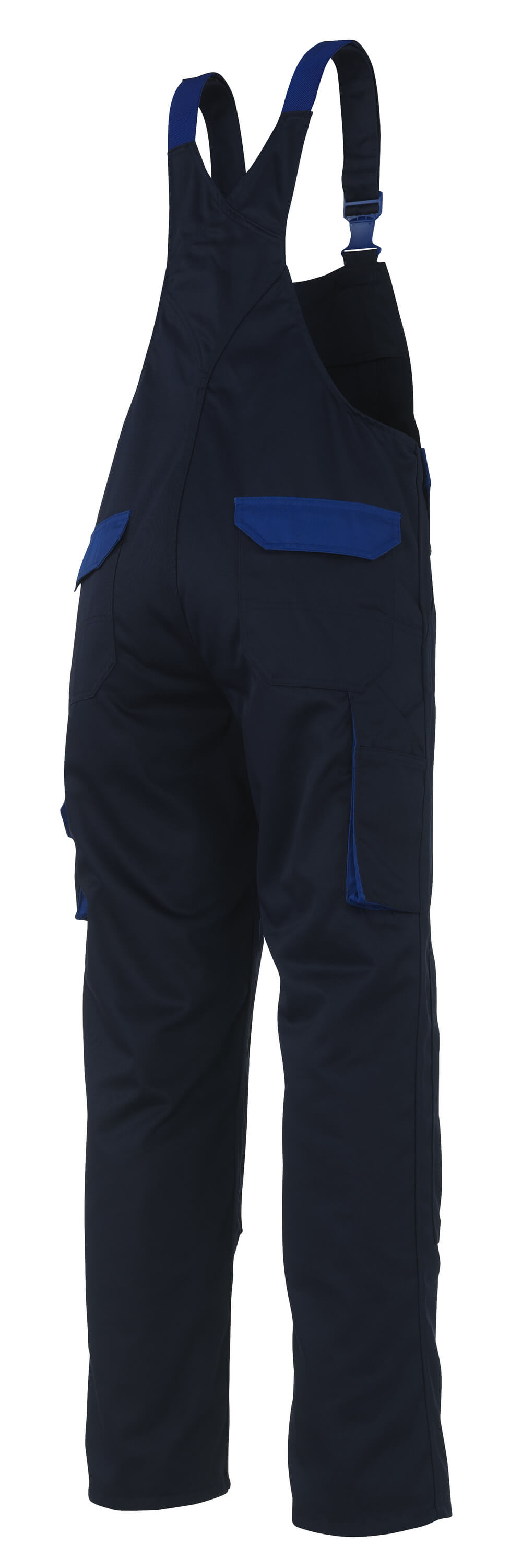 MASCOT® IMAGE Latzhose mit Knietaschen »Milano« Gr. 82/C42, marine/kornblau - direkt von HUG Technik ✓