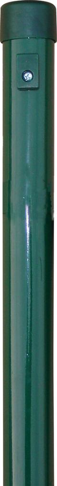Zaunpfahl, grün beschichtet 34x 900 mm verzinkt, pulverbeschichtet - direkt von HUG Technik ✓