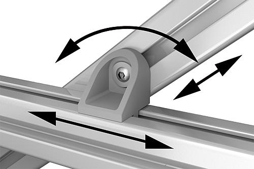 Klemmwinkel 27X24X27, Form:A, Typ I - K1049.06 - bei HUG Technik ✓