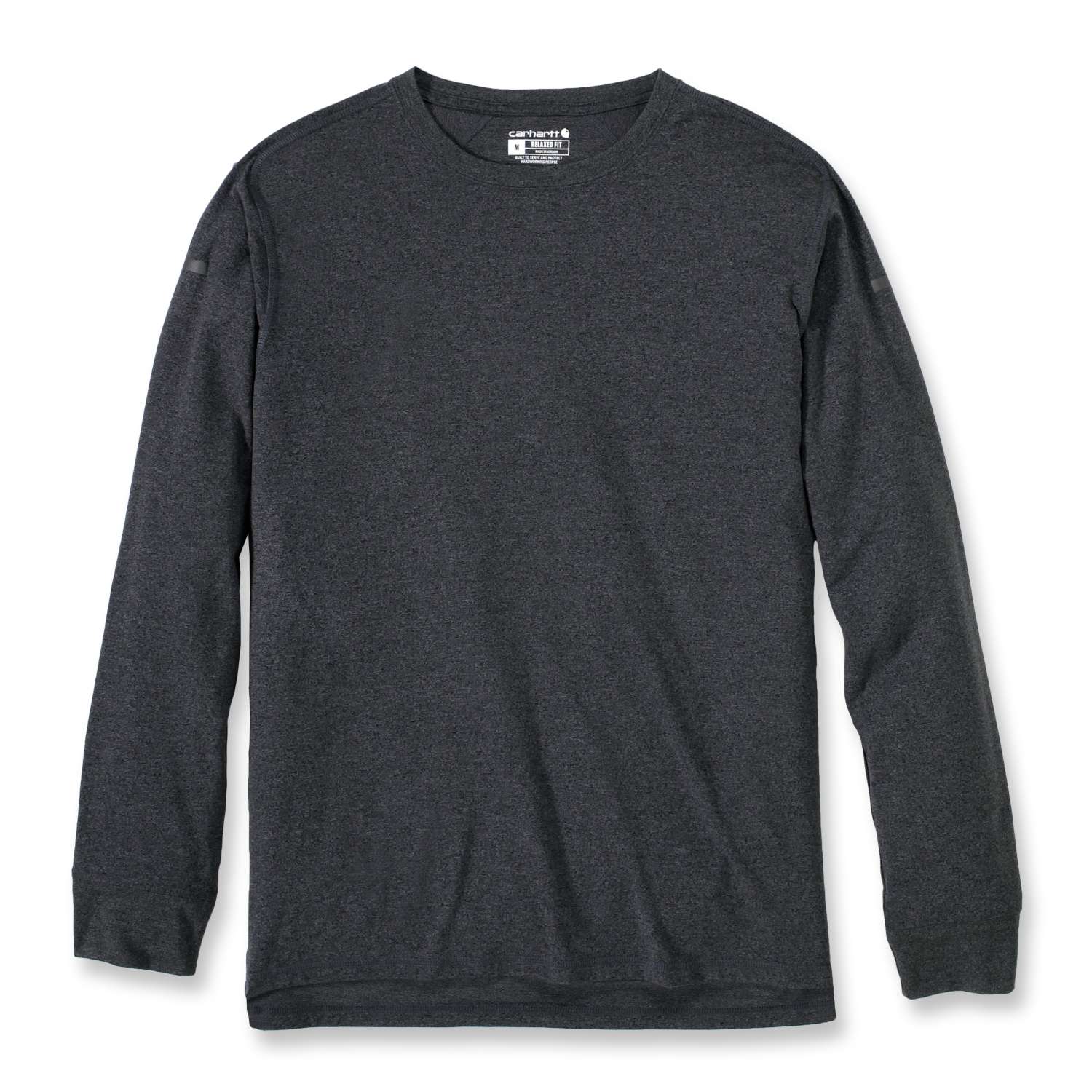 carhartt® Herren-T-Shirt »LIGHTWEIGHT L/S POCKET T-SHIRT« carbon heather Flach  - gibt’s bei HUG Technik ✓