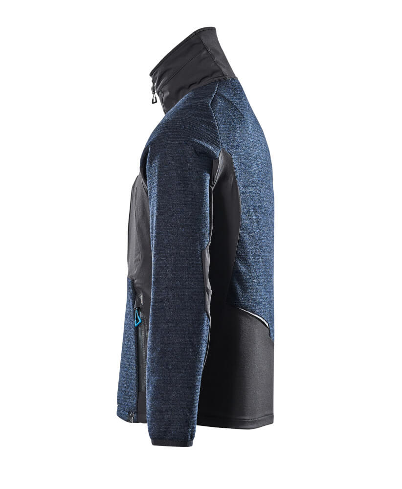 MASCOT® ADVANCED Strickjacke mit Reißverschluss  Gr. 2XL, schwarzblau/schwarz - bekommst Du bei ★ HUG Technik ✓