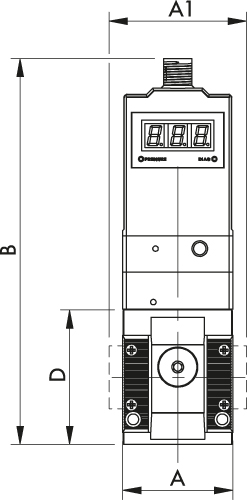 Präzisions-Proportionaldruckregler »SYNTRONIC«, BG1, o.B., ferngest., 0…10 V - direkt bei HUG Technik ✓