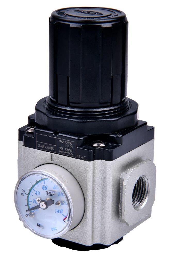 Druckregler »GA-mini«, inkl. Manometer, BG 200, G1/4, 0,5 - 9 bar - bekommst Du bei ★ HUG Technik ✓