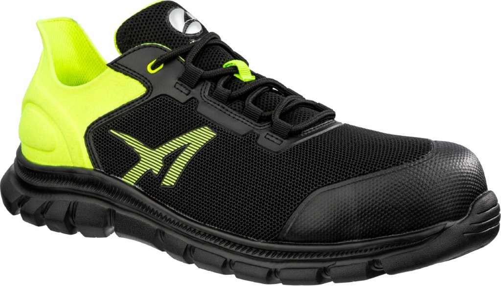 Albatros OCTANE YELLOW Sicherheitshalbschuh vorne 1