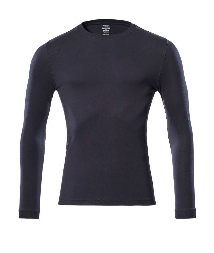 MASCOT® CROSSOVER T-Shirt, Langarm  Gr. 2XL, schwarzblau - direkt von HUG Technik ✓