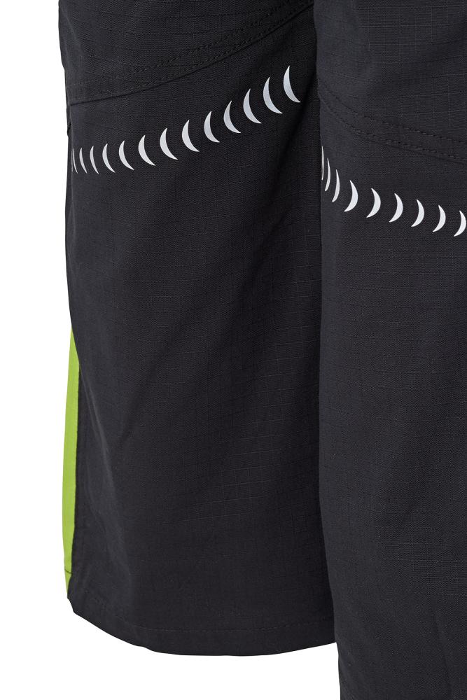 FORTIS Kids-Latzhose Performance, FORTIS Kids-Latzh. Performance schwarz-lime 🖤 bei HUG Technik ✓